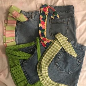 Denim aprons